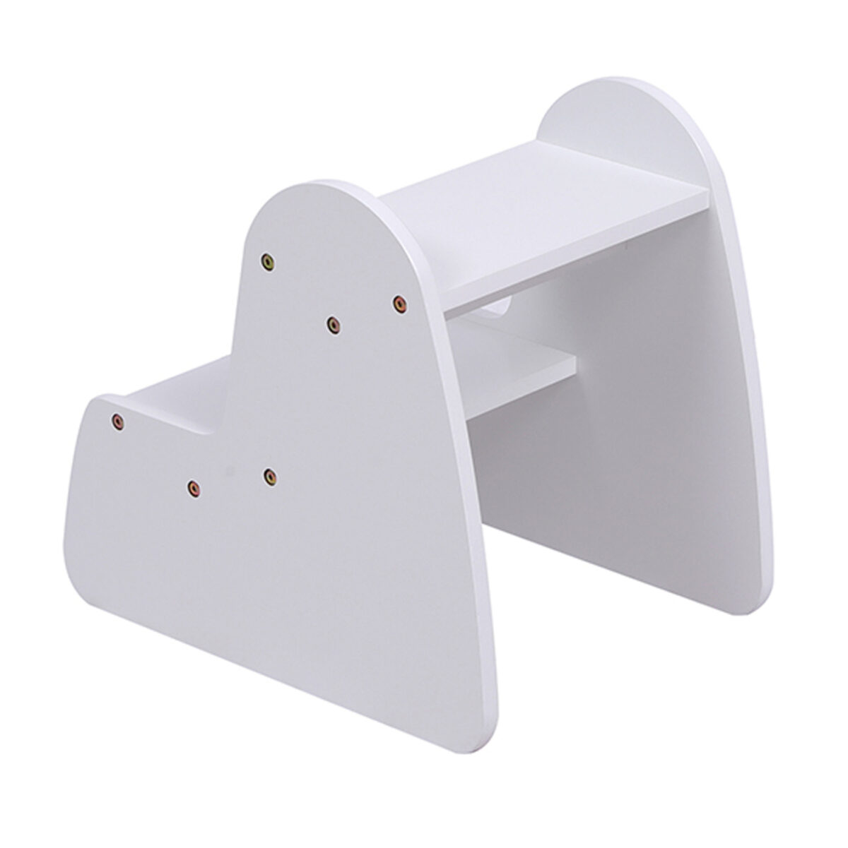 ΠΑΙΔΙΚΗ ΣΚΑΛΑ/ΣΚΑΜΠΟ RICKI LH10.18340.03 MDF & ΚΟΝΤΡΑΠΛΑΚΕ ΛΕΥΚΟ 33x43.5x40.5Υεκ - Image 5