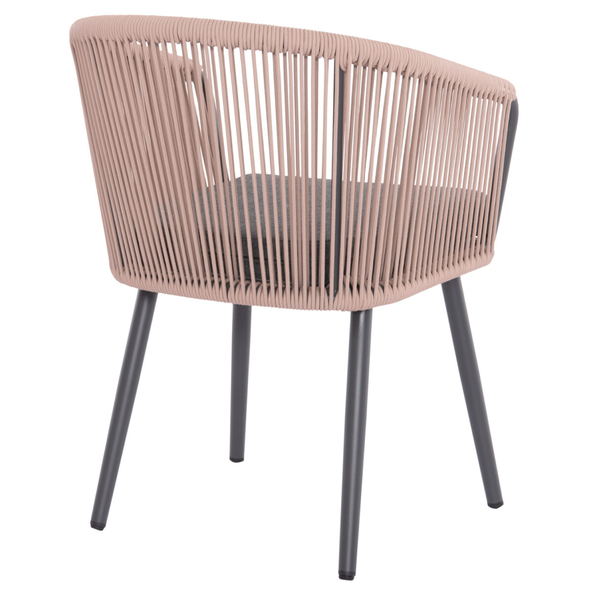 ΠΟΛΥΘΡΟΝΑ ΑΛΟΥΜΙΝΙΟΥ HARRIET LH10.5548.12 ΑΝΘΡΑΚΙ-ΜΠΕΖ ΣΧΟΙΝΙ 60x62x80,5Υεκ - Image 5