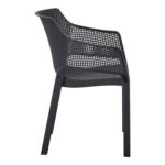 ΠΟΛΥΘΡΟΝΑ ΠΟΛΥΠΡΟΠΥΛΕΝΙΟΥ PEGGY LH10.6368.02 ΜΑΥΡΟ 60x55x79Υεκ - Image 4
