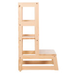 ΠΥΡΓΟΣ ΕΚΜΑΘΗΣΗΣ τ.MONTESSORI PEPE LH10.9291.01 ΞΥΛΟ ΠΕΥΚΟΥ ΦΥΣΙΚΟ 55x53x90Υεκ - Image 4