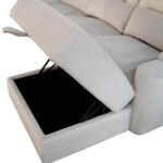 ΣΕΤ ΚΑΝΑΠΕΣ-ΠΟΛΥΘΡΟΝΑ RELAX SYNTHIA LH10.10736.01 ΜΠΕΖ ΥΦΑΣΜΑ-ΗΛ.ΑΝΑΚΛΙΣΗ [R] - Image 4