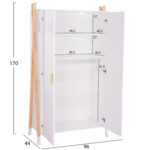 ΣΕΤ ΠΑΙΔΙΚΟΥ ΔΩΜΑΤΙΟΥ 6TMX PASCHAL LH10.21337 ΞΥΛΟ ΠΕΥΚΟΥ--ΜΕΛΑΜΙΝΗ-ΛΕΥΚΟ - Image 3