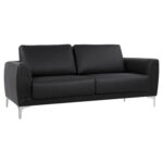 ΣΕΤ ΣΑΛΟΝΙΟΥ 2ΤΜΧ KENZIE ΜΕ ΜΑΥΡΟ PU LH10.11284.01 - Image 3