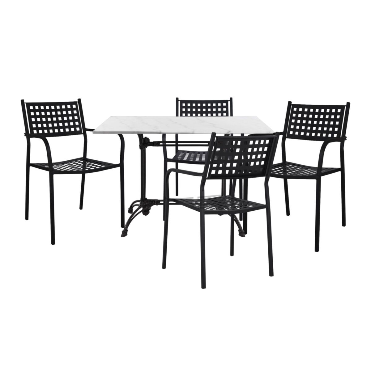 set-trapezarias-5-tmx-exoterikoy-choroy- ΣΕΤ ΤΡΑΠΕΖΑΡΙΑΣ 5 TMX ΕΞΩΤΕΡΙΚΟΥ ΧΩΡΟΥ ΜΕ ΜΑΡΜΑΡΙΝΟ ΤΡΑΠΕΖΙ LH10.11717 - Image 1