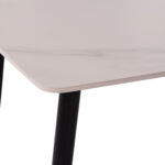 ΣΕΤ ΤΡΑΠΕΖΑΡΙΑΣ 5ΤΜΧ RAVEN LH10.21067.01 ΚΕΡΑΜΙΚΟ TOP ΛΕΥΚΟ ΜΑΡΜΑΡΟ--ΜΕΤΑΛΛΟ - Image 4