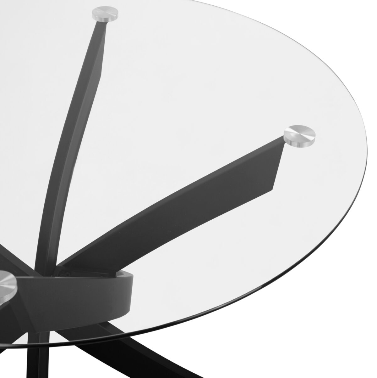 ΣΕΤ ΤΡΑΠΕΖΑΡΙΑΣ 5ΤΜΧ LADY LH10.21199.04 ΓΥΑΛΙ--ΜΕΤΑΛΛΟ & ΒΕΛΟΥΔΟ ΣΕ ΜΑΥΡΟ - Image 4