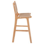 ΣΚΑΜΠΟ ΜΕΣΑΙΟΥ ΥΨΟΥΣ LH10.9332.01 RUBBERWOOD & ΣΧΟΙΝΙ- ΦΥΣΙΚΟ ΧΡΩΜΑ 45x46x95Υεκ. - Image 4