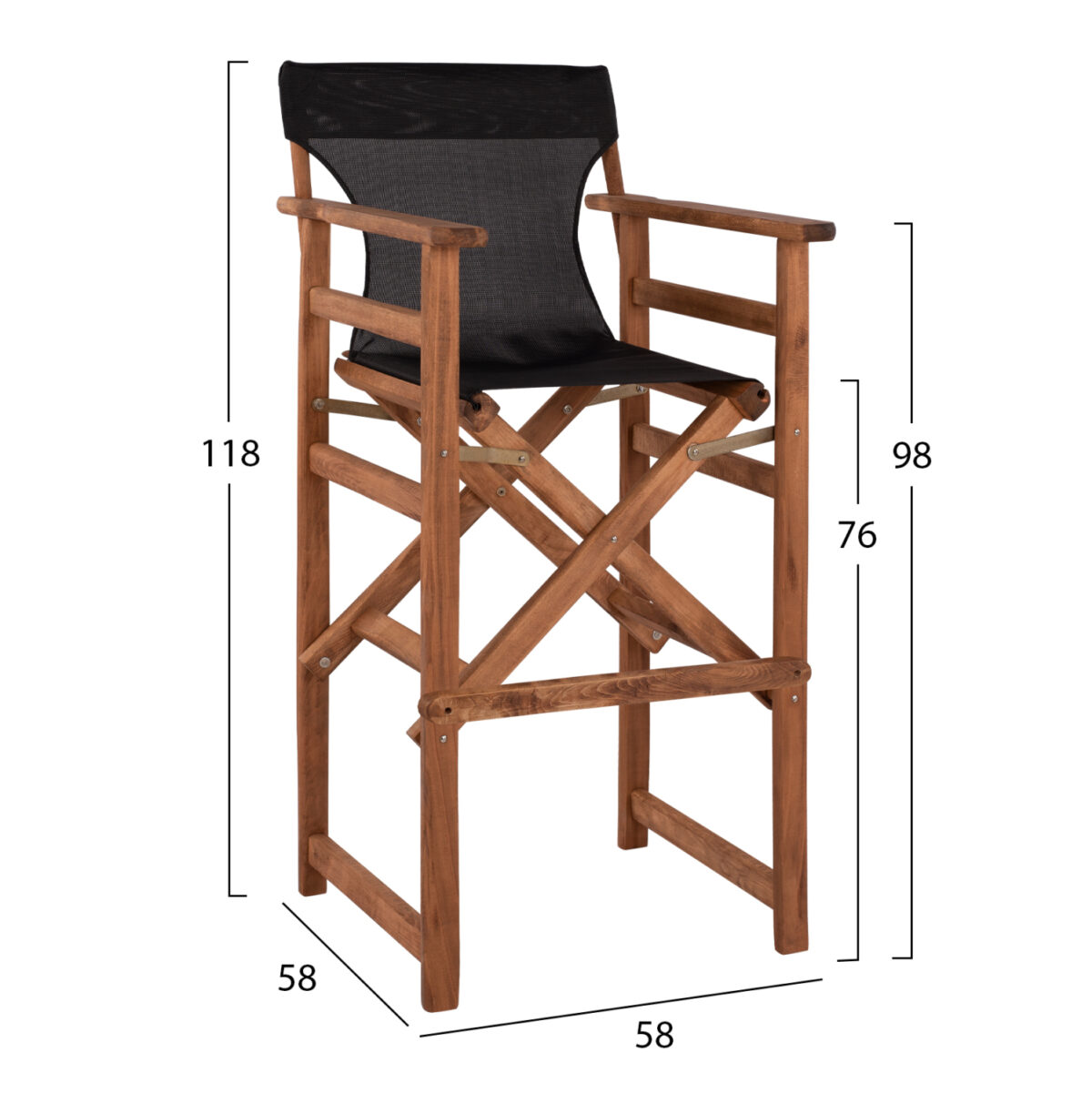 ΣΚΑΜΠΟ ΣΚΗΝΟΘΕΤΗ ΛΗΜΝΟΣ ΚΑΡΥΔΙ ΜΕ TEXTILENE ΜΑΥΡΟ LH10.10374.05 - Image 2