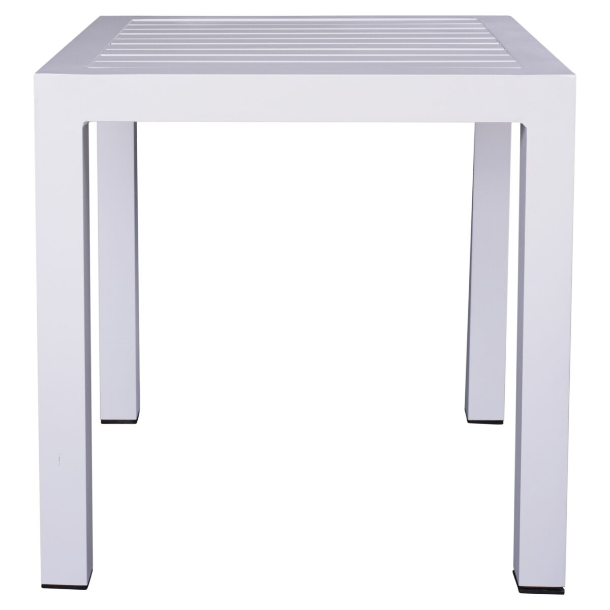 ΤΡΑΠΕΖΙ ΑΛΟΥΜΙΝΙΟΥ QIANA LH10.5402.01 ΛΕΥΚΟ 45x45x45,5Υ εκ. - Image 3