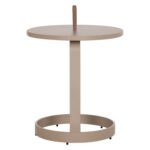 ΤΡΑΠΕΖΙ ΒΟΗΘΗΤΙΚΟ ΕΞ.ΧΩΡΟΥ MINO LH10.6432.03 ΑΛΟΥΜΙΝΙΟ & ΣΧΟΙΝΙ ΚΑΠΟΥΤΣΙΝΟ Φ47x53Υεκ - Image 4