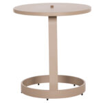 ΤΡΑΠΕΖΙ ΒΟΗΘΗΤΙΚΟ ΕΞ.ΧΩΡΟΥ MINO LH10.6432.03 ΑΛΟΥΜΙΝΙΟ & ΣΧΟΙΝΙ ΚΑΠΟΥΤΣΙΝΟ Φ47x53Υεκ - Image 5