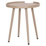 ΤΡΑΠΕΖΙ ΒΟΗΘΗΤΙΚΟ ΣΤΡΟΓΓΥΛΟ ΕΞ.ΧΩΡΟΥ TEROC LH10.6433.03 ΑΛΟΥΜΙΝΙΟ ΚΑΠΟΥΤΣΙΝΟ Φ47x53Υεκ - Image 5