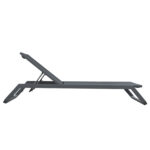 ΞΑΠΛΩΣΤΡΑ ΑΛΟΥΜΙΝΙΟΥ MARIMAR LH10.6562.01 ΣΚΕΛΕΤΟΣ & TEXTILENE ΓΚΡΙ 220x67.5x31.5Υεκ - Image 3