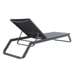 ΞΑΠΛΩΣΤΡΑ ΑΛΟΥΜΙΝΙΟΥ MARIMAR LH10.6562.01 ΣΚΕΛΕΤΟΣ & TEXTILENE ΓΚΡΙ 220x67.5x31.5Υεκ - Image 4