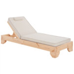 ΞΑΠΛΩΣΤΡΑ ΜΕ ΜΑΞΙΛΑΡΙ ΚΟΡΙΝΟΣ LH10.10777.60T ΞΥΛΟ ΠΕΥΚΟΥ--TEXTILENE ΣΕ ΕΚΡΟΥ 79x204x80Υεκ