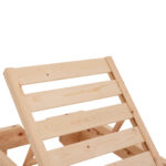 ΞΑΠΛΩΣΤΡΑ ΜΕ ΜΑΞΙΛΑΡΙ ΚΟΡΙΝΟΣ LH10.10777.04T ΞΥΛΟ ΠΕΥΚΟΥ--TEXTILENE ΜΟΚΑ 79x204x80Υεκ - Image 3