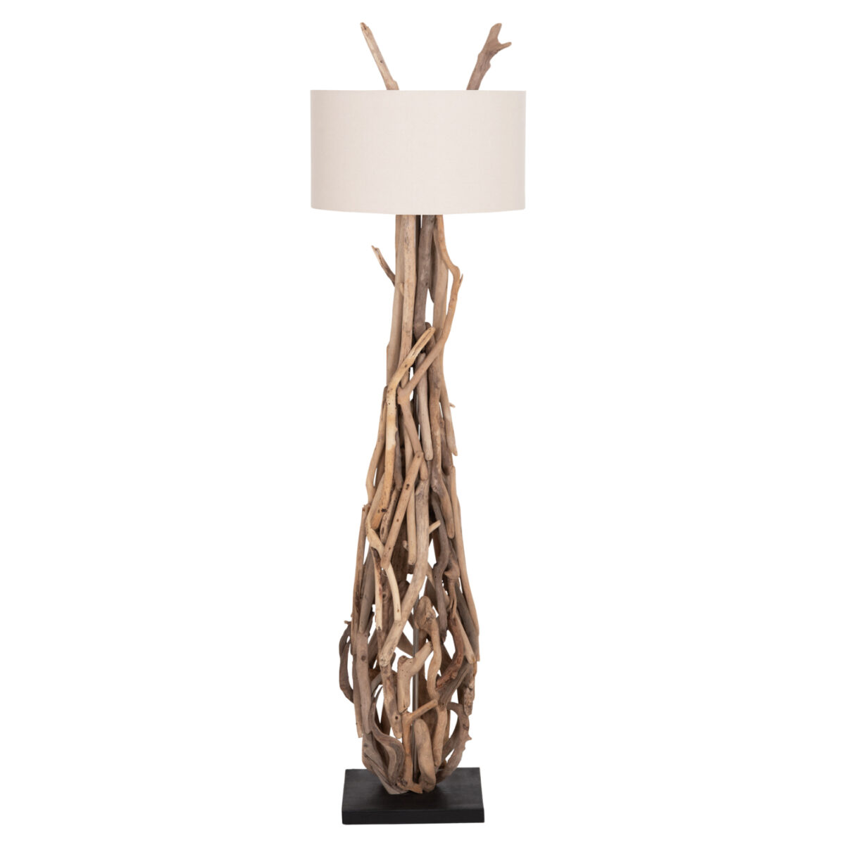 ΔΙΑΚΟΣΜΗΤΙΚΟ ΦΩΤΙΣΤΙΚΟ ΔΑΠΕΔΟΥ ALTAR LH10.4872 DRIFTWOOD--ΛΕΥΚΟ PVC Φ44.5x167Υεκ. - Image 3