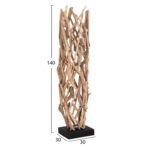 ΔΙΑΚΟΣΜΗΤΙΚΟ ΦΩΤΙΣΤΙΚΟ ΔΑΠΕΔΟΥ VEKNA LH10.4877 DRIFTWOOD ΣΕ ΦΥΣΙΚΟ 30x30x140Υεκ. - Image 2