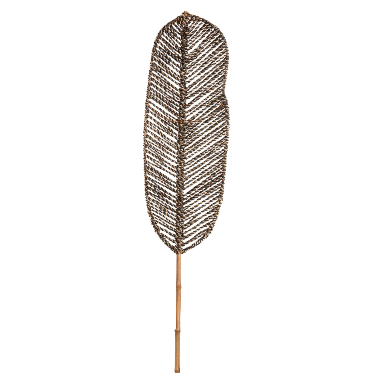 diakosmitiko-fyllo-apo-bamboo-kai-seagra ΔΙΑΚΟΣΜΗΤΙΚΟ ΦΥΛΛΟ ΑΠΟ ΒΑΜΒΟΟ ΚΑΙ SEAGRASS ΜΑΥΡΟ ΦΥΣΙΚΟ LH10.7823.02 30x200x3Yεκ. - Image 1