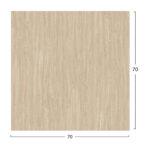 ΕΠΙΦΑΝΕΙΑ ΤΡΑΠΕΖΙΟΥ HPL ΤΕΤΡΑΓΩΝΗ LH10.5838.35 TRAVERTINE 70x70εκ. - Image 2