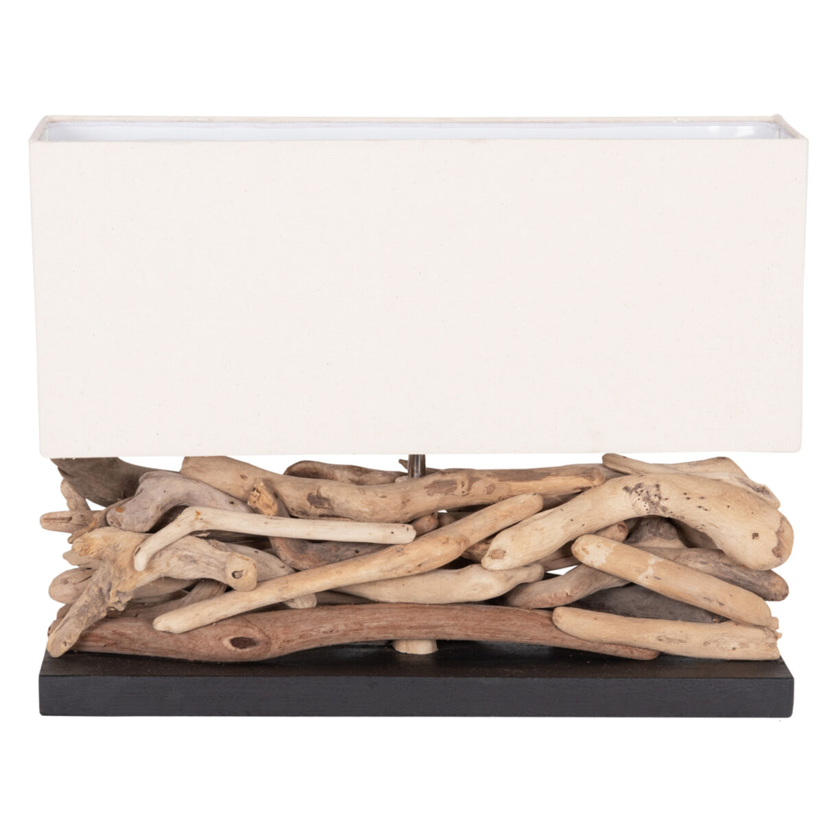 ΕΠΙΤΡΑΠΕΖΙΟ ΟΡΘΟΓΩΝΙΟ ΦΩΤΙΣΤΙΚΟ TWIGGY LH10.4432 DRIFTWOOD & ΛΕΥΚΟ ΚΑΠΕΛΟ 50x16,5x38Υεκ. - Image 3