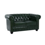 ΚΑΝΑΠΕΣ 2ΘΕΣΙΟΣ T.CHESTERFIELD LH10.3010.08 ΤΕΧΝΟΔΕΡΜΑ ΚΥΠΑΡΙΣΣΙ 150x90x72 εκ.