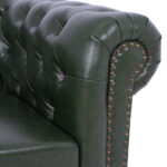 ΚΑΝΑΠΕΣ 2ΘΕΣΙΟΣ T.CHESTERFIELD LH10.3010.08 ΤΕΧΝΟΔΕΡΜΑ ΚΥΠΑΡΙΣΣΙ 150x90x72 εκ. - Image 5