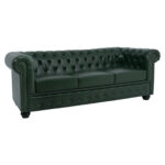 ΚΑΝΑΠΕΣ 3ΘΕΣΙΟΣ T.CHESTERFIELD LH10.3009.08 ΤΕΧΝΟΔΕΡΜΑ ΚΥΠΑΡΙΣΣΙ 208x90x73 εκ.