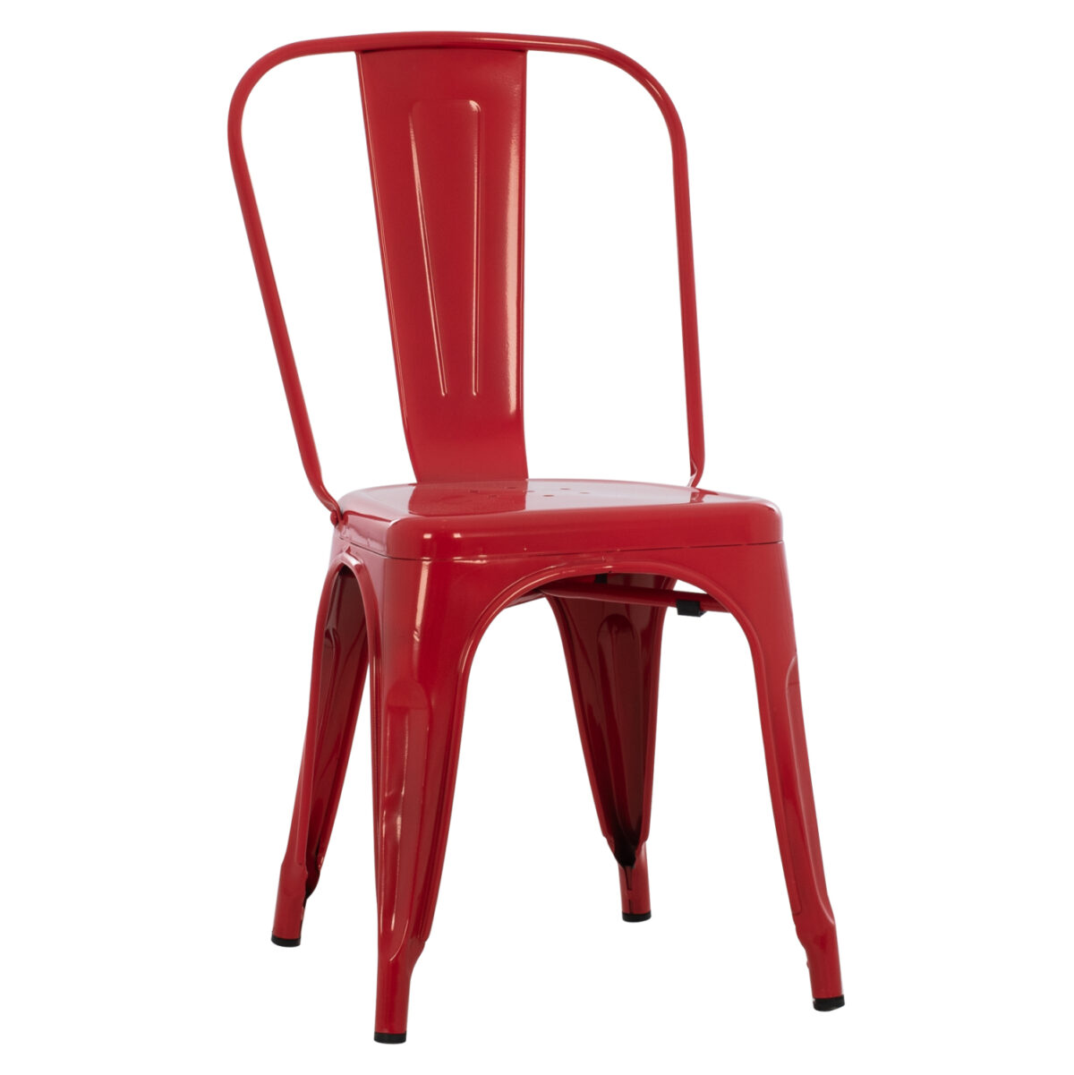 karekla-metalliki-fb9864144-kokkini-44x4 ΚΑΡΕΚΛΑ ΜΕΤΑΛΛΙΚΗ MELITA-PRO LH10.8641.44 ΚΟΚΚΙΝΗ 44x47x84.5Υεκ. - Image 1