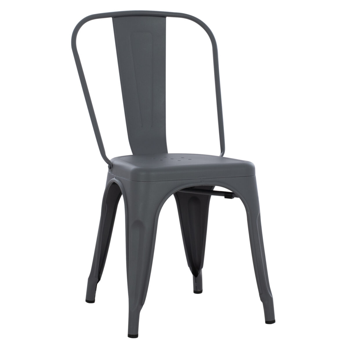karekla-metalliki-fb9864150-gkri-44x47x8 ΚΑΡΕΚΛΑ ΜΕΤΑΛΛΙΚΗ MELITA-PRO LH10.8641.50 ΓΚΡΙ 44x47x84.5Υεκ. - Image 1