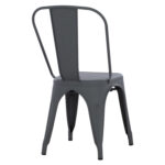 ΚΑΡΕΚΛΑ ΜΕΤΑΛΛΙΚΗ MELITA-PRO LH10.8641.50 ΓΚΡΙ 44x47x84.5Υεκ. - Image 5