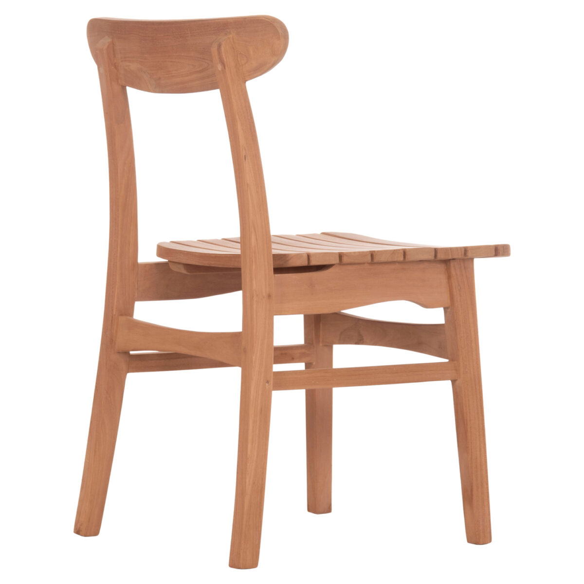 ΚΑΡΕΚΛΑ ΤΡΑΠΕΖΑΡΙΑΣ ΕΞ.ΧΩΡΟΥ ROBBIE LH10.18115 ΞΥΛΟ TEAK--ΦΥΣΙΚΟ 48x51x82Υεκ. - Image 5