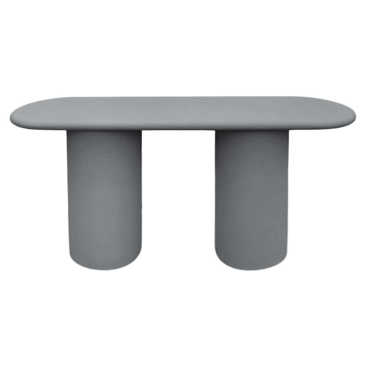 ΚΟΝΣΟΛΑ KENJI LH10.6584.01 FIBER CEMENT ΣΕ ΓΚΡΙ--140x40x77Υεκ. - Image 1