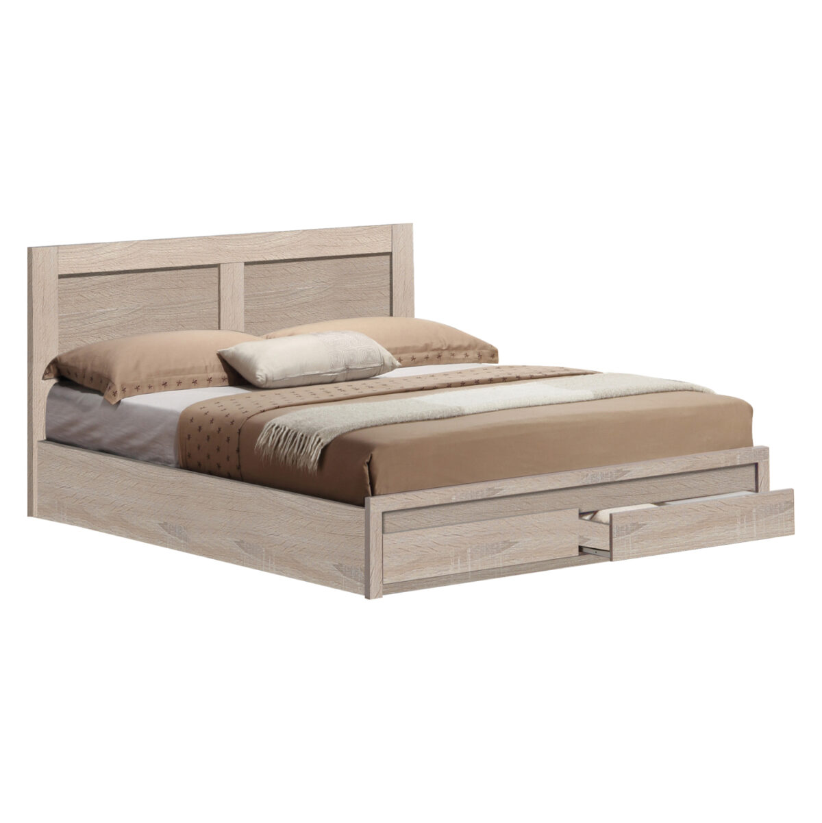 ΚΡΕΒΑΤΙ CAPRI LH10.312.02 ΜΕ 2 ΣΥΡΤΑΡΙΑ SONAMA ΓΙΑ ΣΤΡΩΜΑ 150X200εκ. - Image 2