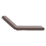 ΜΑΞΙΛΑΡΙ ΞΑΠΛΩΣΤΡΑΣ POLYESTER SIFNOS ΓΚΡΙ LH10.11235.10P 190x70x11 εκ. - Image 3