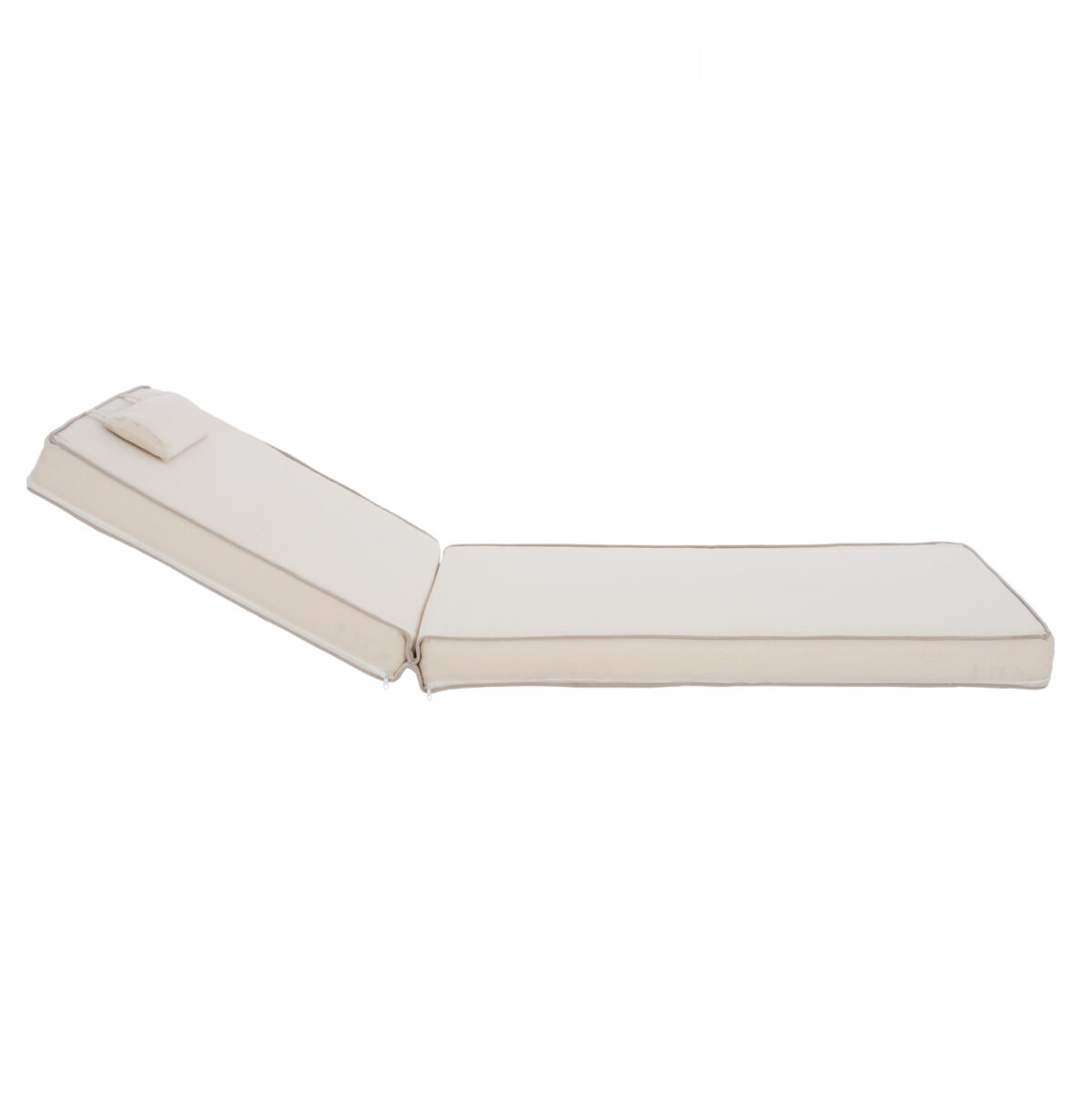 ΜΑΞΙΛΑΡΙ ΞΑΠΛΩΣΤΡΑΣ TEXTILENE 600gr/m2 2X1 SIFNOS ΜΠΕΖ LH10.11237.60T 194x70x11εκ. - Image 3