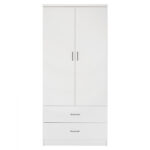 ΝΤΟΥΛΑΠΑ 2ΦΥΛΛΗ REINA ME 2 ΣΥΡΤΑΡΙΑ LH10.338.05 ΛΕΥΚΗ 80Χ42,5Χ180,5Υ εκ. - Image 4