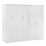 ΝΤΟΥΛΑΠΑ 6ΦΥΛΛΗ BLAKELY LH10.21235.05 ΜΕΛΑΜΙΝΗ ΧΡΩΜΑ ΛΕΥΚΟ 201x43x181Υεκ