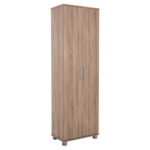 ΠΑΠΟΥΤΣΟΘΗΚΗ-ΝΤΟΥΛΑΠΑ CLUSE LH10.2403.20 ΜΕΛΑΜΙΝΗ SONAMA OAK ΧΡΩΜΑ 60Χ37Χ186,5Υεκ.