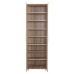 ΠΑΠΟΥΤΣΟΘΗΚΗ-ΝΤΟΥΛΑΠΑ CLUSE LH10.2403.20 ΜΕΛΑΜΙΝΗ SONAMA OAK ΧΡΩΜΑ 60Χ37Χ186,5Υεκ. - Image 4