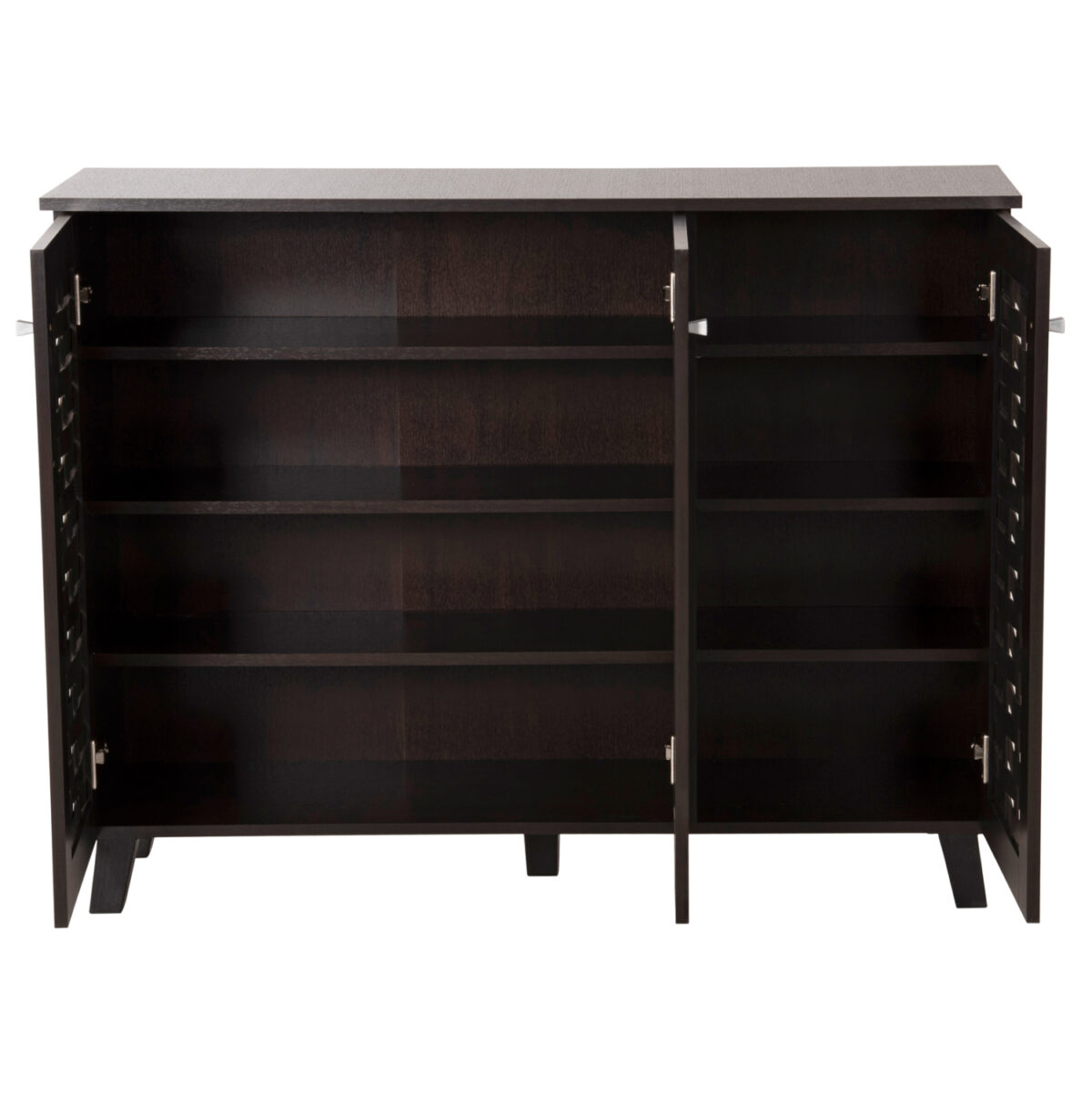 ΠΑΠΟΥΤΣΟΘΗΚΗ-ΝΤΟΥΛΑΠΙ PRODY LH10.9610.01 ΜΕΛΑΜΙΝΗ WENGE 3 ΠΟΡΤΕΣ 115x34x89Υεκ. - Image 5
