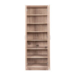 ΠΑΠΟΥΤΣΟΘΗΚΗ ΞΥΛΙΝΗ DAYANNA ΜΕ 6 ΡΑΦΙΑ 60X43X180.5εκ. SONAMA LH10.2379.02 - Image 3