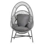 ΠΟΛΥΘΡΟΝΑ-ΦΩΛΙΑ RULER LH10.6506.01 ΓΚΡΙ ΜΕΤΑΛΛΟ-P.E.RATTAN-ΜΑΞΙΛΑΡΙΑ 90x85x149Υεκ - Image 3