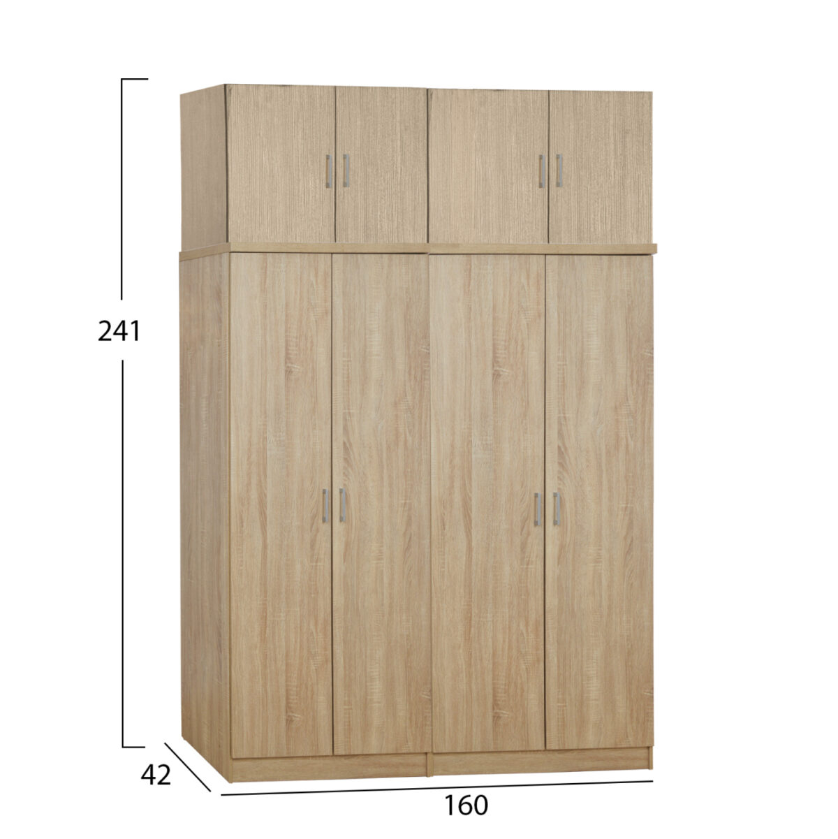 ΣΕΤ 4 ΤΜΧ ΝΤΟΥΠΑΛΑ 4ΦΥΛΛΗ ΜΕ ΠΑΤΑΡΙ SONAMA 160X42X241 LH10.11353.02 - Image 2