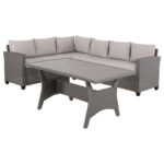 ΣΕΤ ΣΑΛΟΝΙ ΓΩΝΙΑ & ΤΡΑΠΕΖΙ CARSON LH10.6078.01 ΓΚΡΙ ΣΥΝΘ.RATTAN-ΜΑΞΙΛΑΡΙΑ - Image 4
