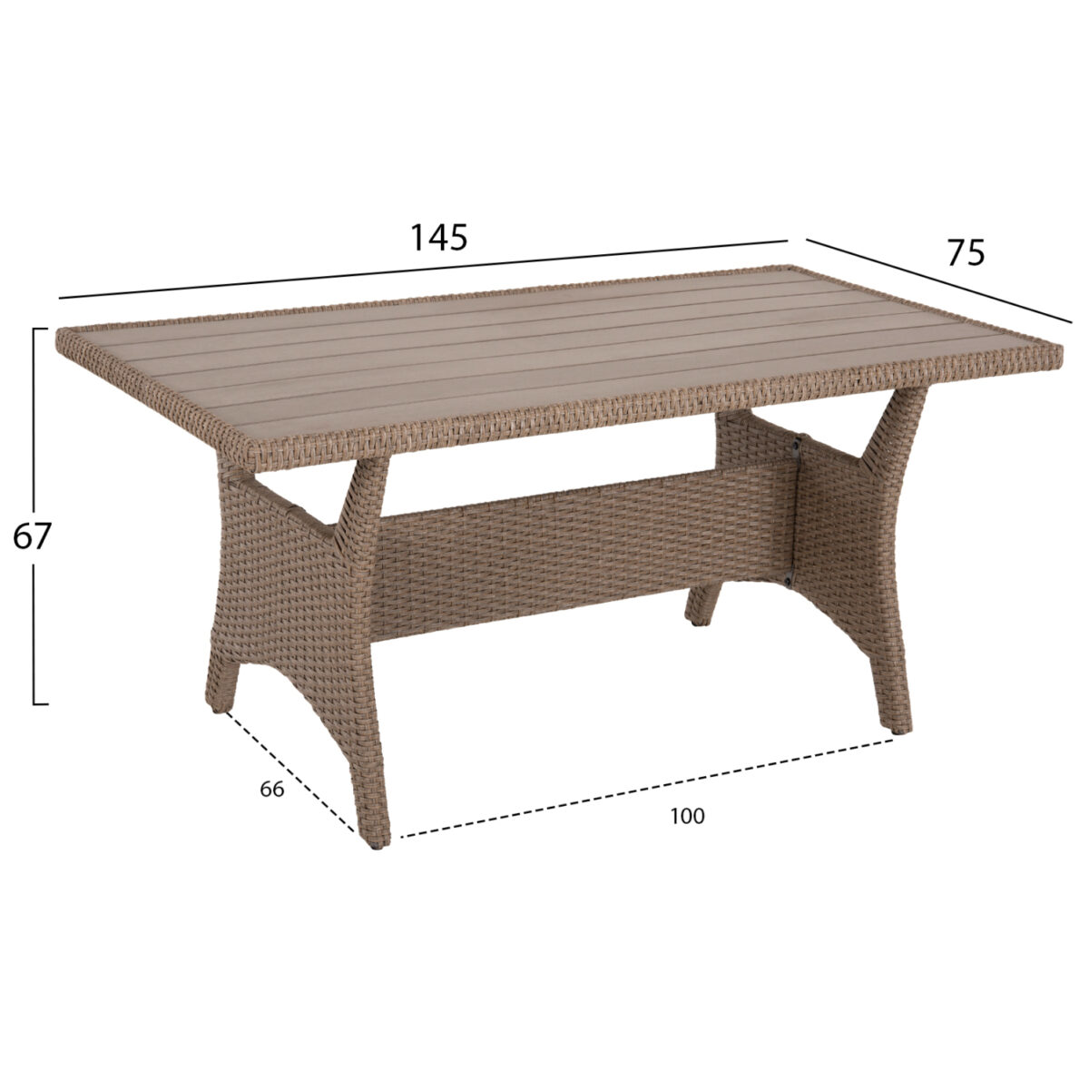 ΣΕΤ ΣΑΛΟΝΙ ΓΩΝΙΑ & ΤΡΑΠΕΖΙ CARSON LH10.6078.02 ΜΟΚΑ ΣΥΝΘ.RATTAN-ΜΑΞΙΛΑΡΙΑ - Image 3
