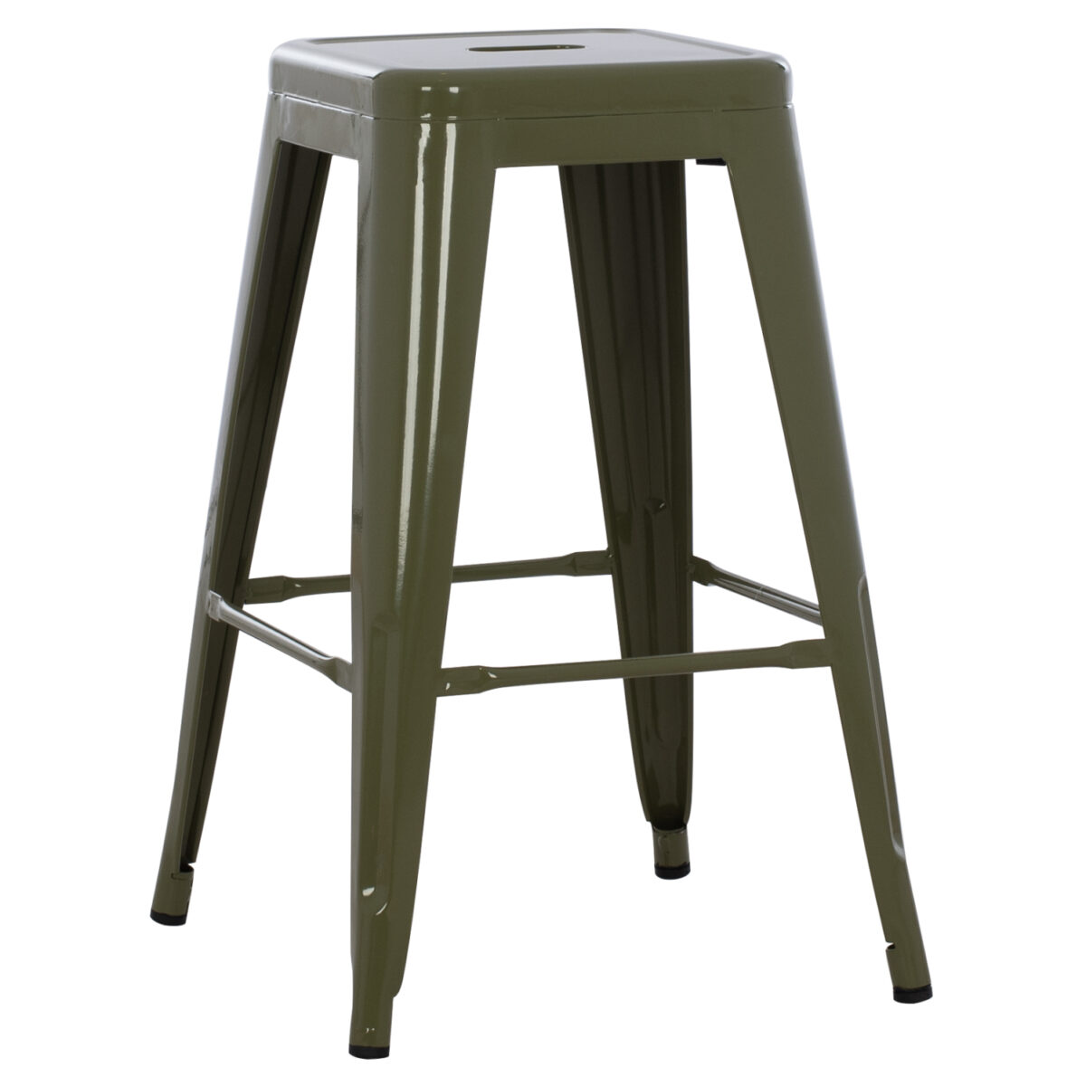ΣΚΑΜΠΟ ΜΕΣΑΙΟΥ ΥΨΟΥΣ ΜΕΤΑΛΛΙΚΟ MELITA-PRO LH10.8573.43 DARK OLIVE GREEN 43x43x67Υεκ. - Image 1