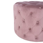 ΣΚΑΜΠΟ KASSIE  ΣΑΠΙΟ ΜΗΛΟ ΒΕΛΟΥΔΟ ΤΥΠΟΥ CHESTERFIELD LH10.8406.02 Φ60x43Υ εκ. - Image 3