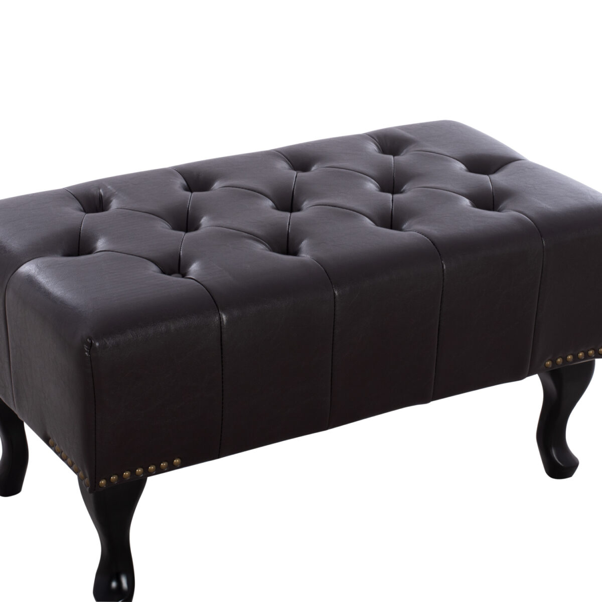 ΤΑΜΠΟΥΡΕ ΥΠΟΠΟΔΙΟ T.CHESTERFIELD EMMA LH10.226.01 PU 80x44x39Y εκ.ΣΚ.ΚΑΦΕ - Image 4