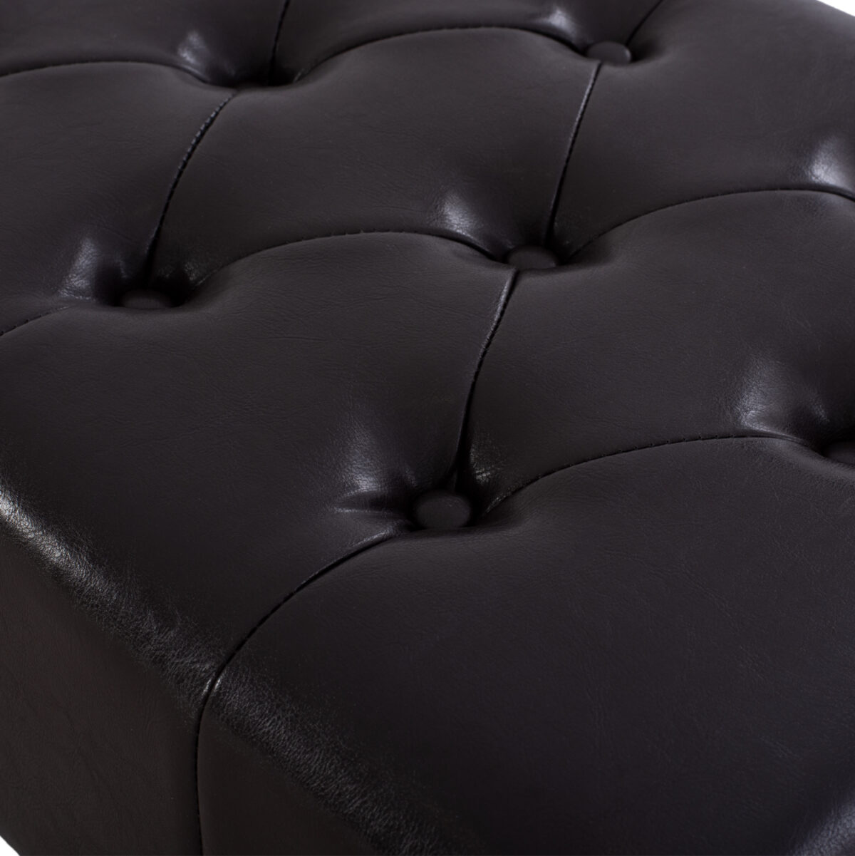 ΤΑΜΠΟΥΡΕ ΥΠΟΠΟΔΙΟ T.CHESTERFIELD EMMA LH10.226.01 PU 80x44x39Y εκ.ΣΚ.ΚΑΦΕ - Image 5